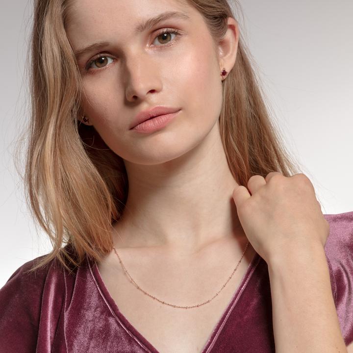 Produktbild Thomas Sabo Erbskette roségold (925er Silber, 90 cm)