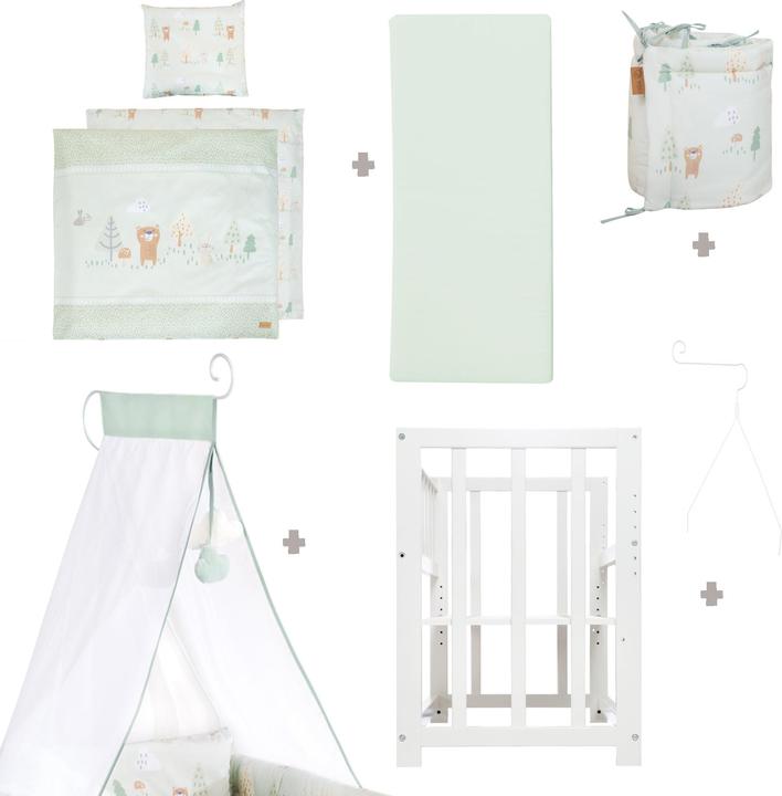 Produktbild Roba Stubenbett 4 in 1 Woodland Buddies