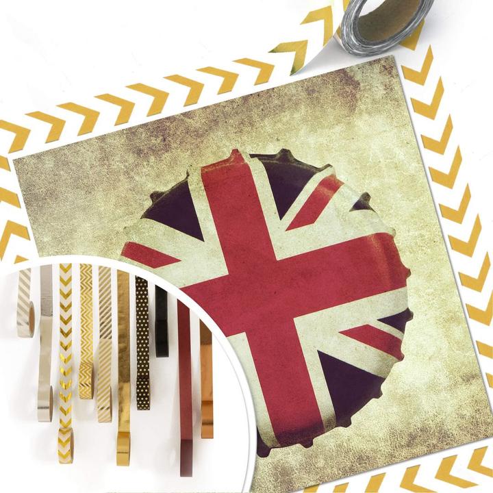 Produktbild Trenddeko Britischer Kronkorken (30 x 30 cm)