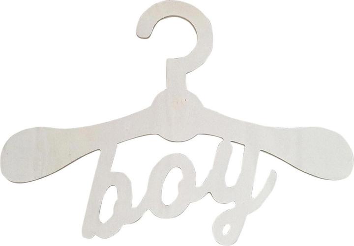 Produktbild Playwood Sperrholz Holz Kinder Kleiderbügel Junge (1 x)