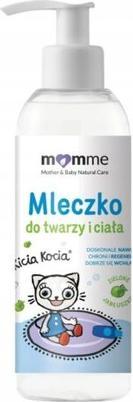 MomMe MOMME Mother & Baby Natural Care Kicia Kocia mleczko do twarzy i ciała Zielone Jabłuszko 150ml (Körpermilch, 150 ml)