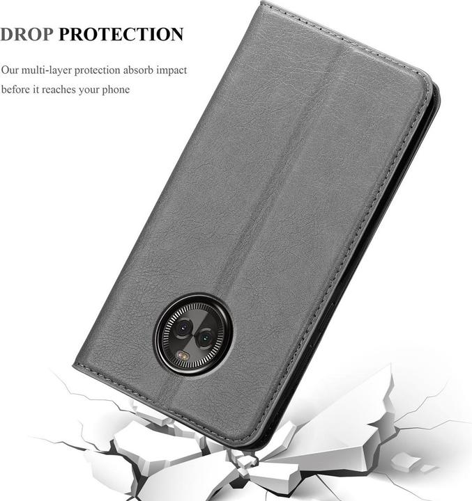 Image du produit Cadorabo Book Invis. Étui magnétique (Motorola Moto X4)