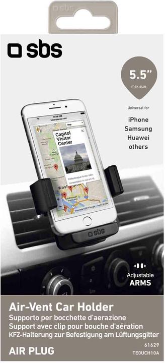 Produktbild SBS Universalhalterung für Autos für Smartphone bis zu 5"