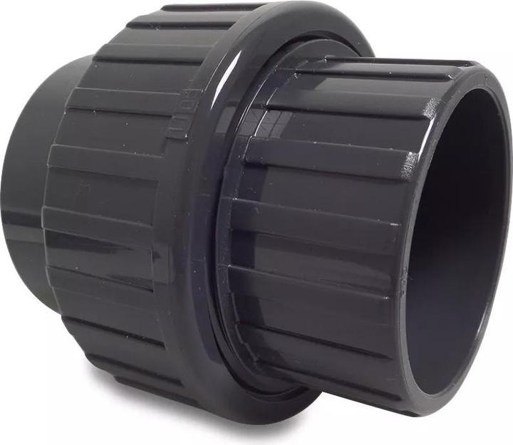 Produktbild Magni PVC-U Verschraubung 50 mm Klebemuffe 16bar Grau