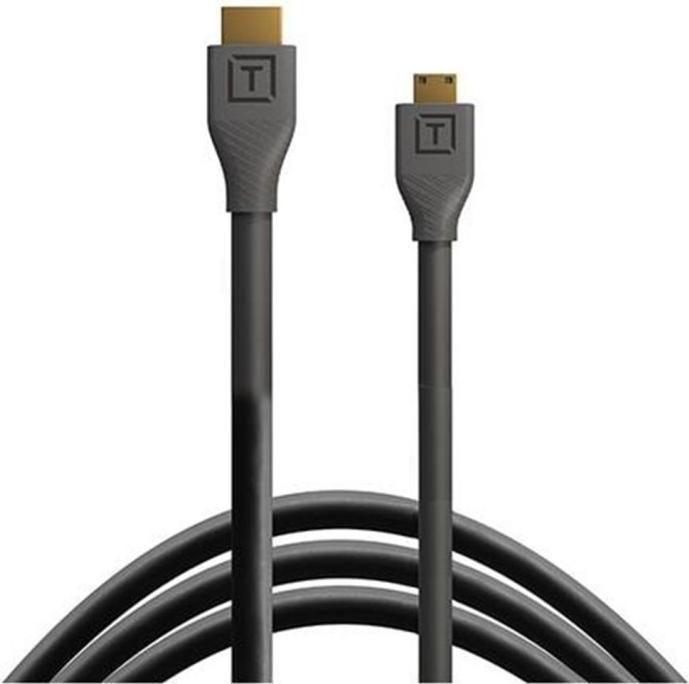Actual product image Tether Tools Cable TetherPro HDMI Mini to HDMI 2.0, 3 m Black (3 m, HDMI)