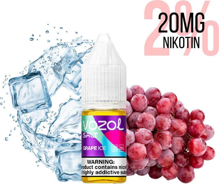 Produktbild Vozol Liquids 20mg, Grape ICE (Traube)