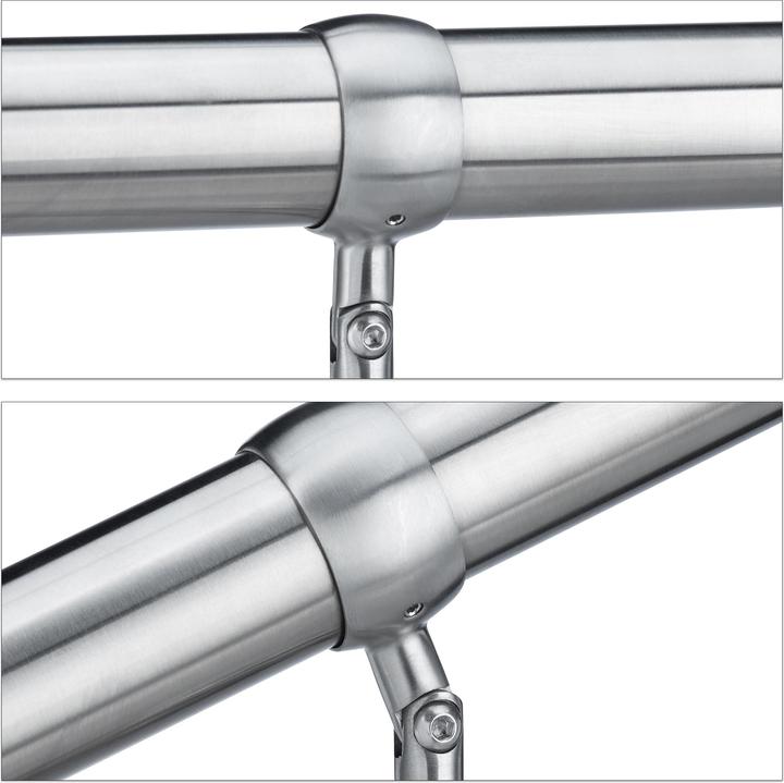 Image du produit Relaxdays Rampe d?escalier main courante (Acier inoxydable)