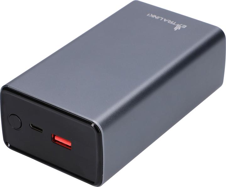 Actual product image Extralink EPB-127 30000mAh Srebrny | Powerbank | Power bank, 65W PD, USB-C (30000 mAh, 65 W, 111 Wh)