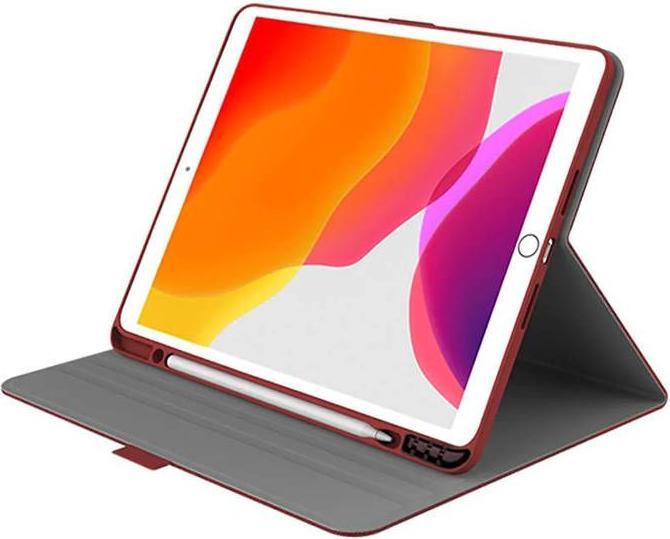 Produktbild Cygnett TekView Slim Case for iPad 10.2" (2019) devices with Apple Pencil holder - Red/Red (iPad 10.2)