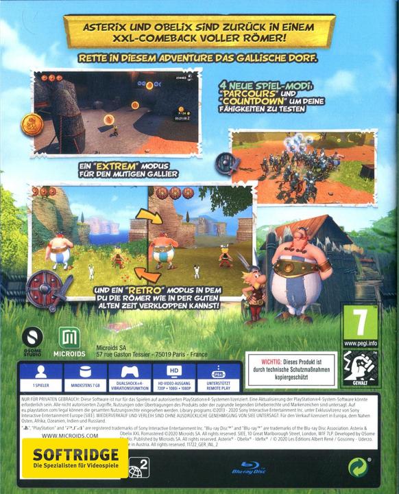 Image du produit astragon Astérix & Obélix XXL Romastérisé (PS4, DE)