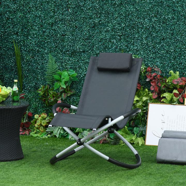 Produktbild Outsunny Schwingsessel Schaukelliege