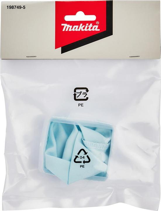 Actual product image Makita 198749-5 Fabric dust bag EASY SHAKE DCL282, DCL182, CL107