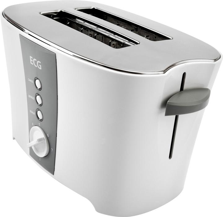 Produktbild ECG ST 818 Toaster 2 Scheibe(n), Edelstahl