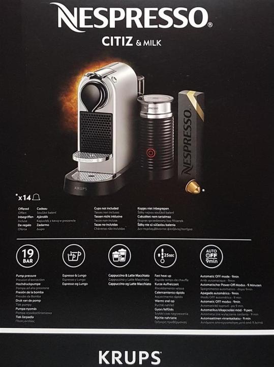 Produktbild Krups Nespresso Citiz & milk (NESPRESSO Original)