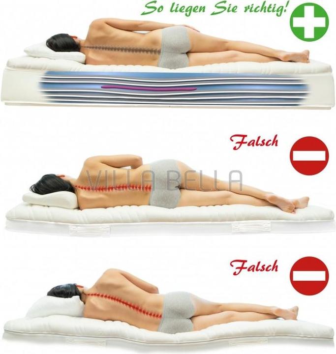 Image du produit San Gottardo Matelas Bio Star avec fermeture éclair (100 x 200 cm)
