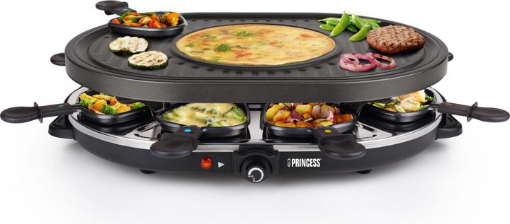 Image du produit Princess 162700 Raclette 8 Oval Grill Party