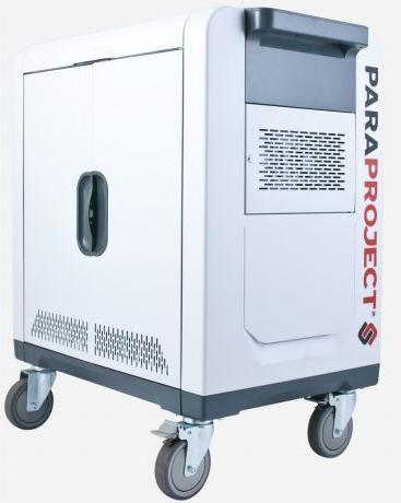 Actual product image Parat Paraproject Trolley i32 iPad for up to 32 devices with Lightning cables
