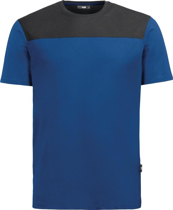 FHB T-Shirt KNUT Grösse L royalblau-schwarz (L)