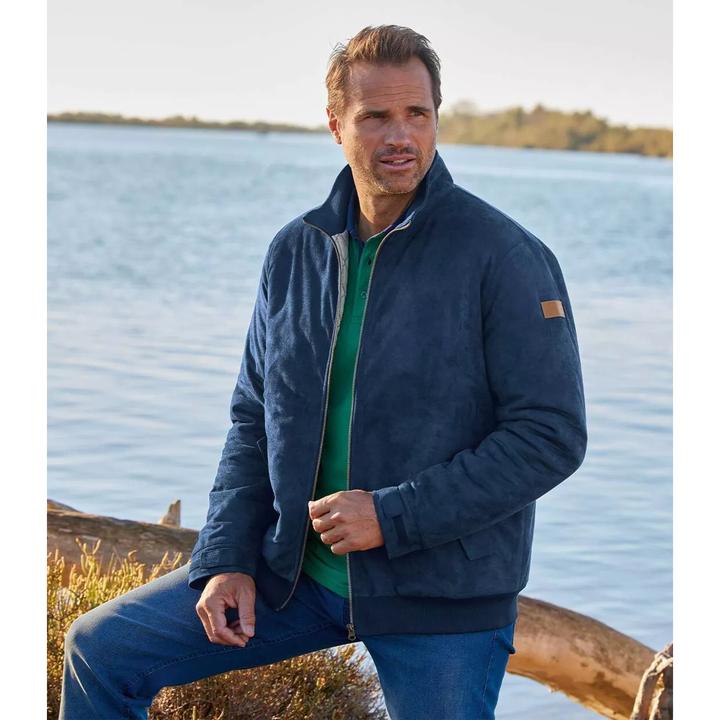 Produktbild Atlas For Men Blouson in Wildlederoptik mit Steppfutter (XL)