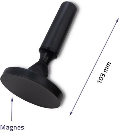 Image du produit Qoltec TV-Antenne DVB-T2 (Antenne tige, 12 dB, DVB-T / -T2)