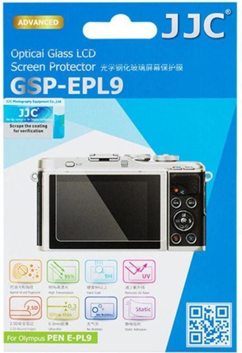 Image du produit JJC GSP EPL9 Protecteur de verre optique (Protecteur d'écran, Olympus Pen E-PL9)