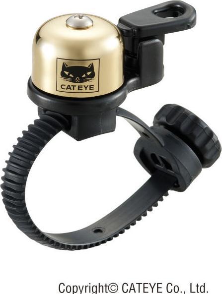 Actual product image CatEye OH-2400 Micro Brass Bicycle Bell