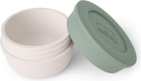 Actual product image Monbento Lunch Box Sauce Container MB Temple M Natural - Tiny Leak-Proof Container - Reusable - for Work/Scho