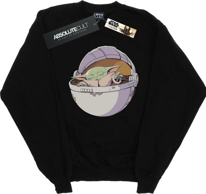 Star Wars The Mandalorian Sleeping Child Sweatshirt (XXL)
