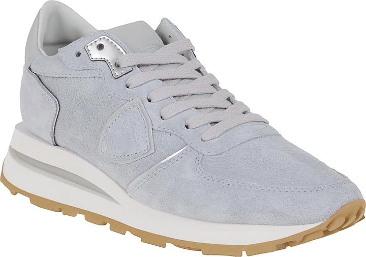Image du produit Philippe Model sneakers tropez in camoscio colore grigio (38)