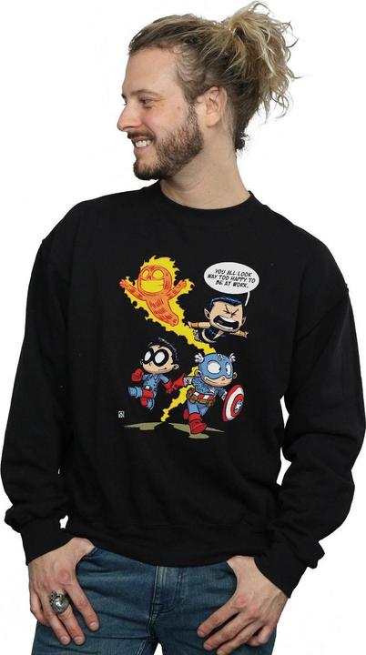 Produktbild Avengers Invaders Cartoon Sweatshirt (4XL)