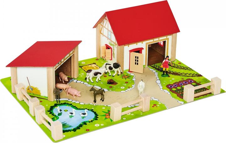 Produktbild Eichhorn Houten Boerderij met Accessoires, 20dlg.