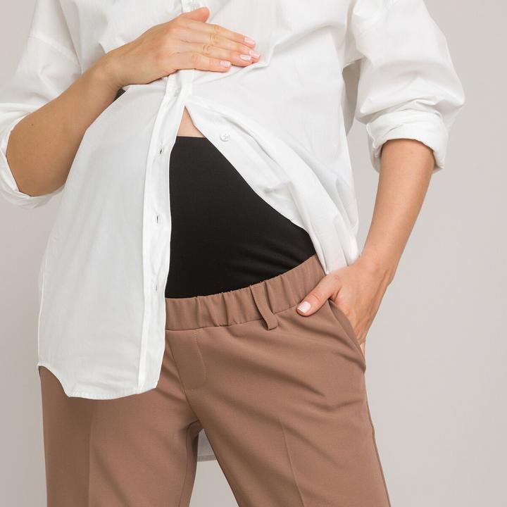 Produktbild La Redoute Collections Weite Umstandshose mit breitem Baucheinsatz (32)