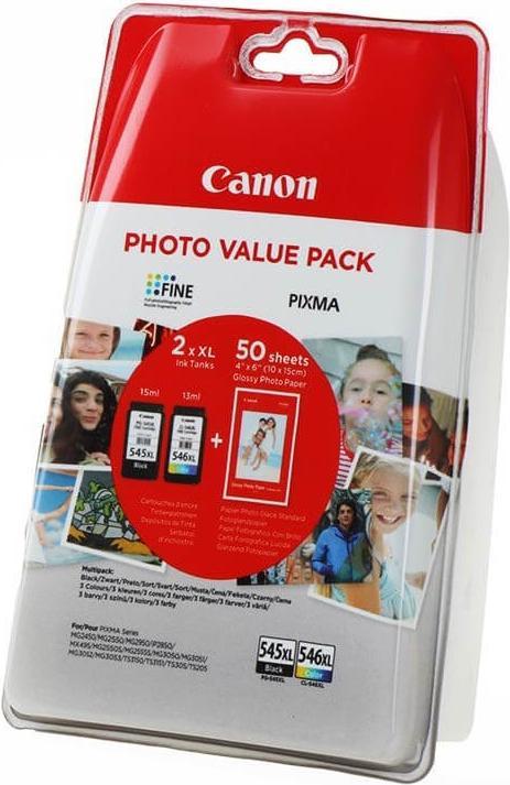 Produktbild Canon PG-545XL/CL-546XL Photo Value Pack (BK, Color)