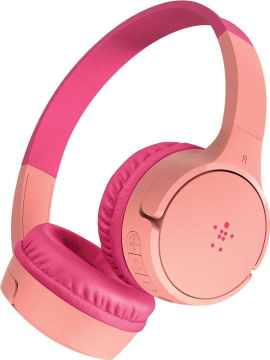 Belkin Soundform Mini-Ear pour enfants BT USB-C pi. AUD002btPKV3