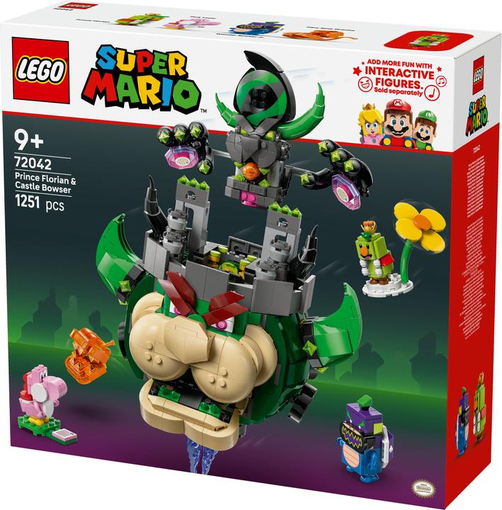 Productafbeelding LEGO Prins Florian & Kasteel Bowser (72042, LEGO Super Mario)