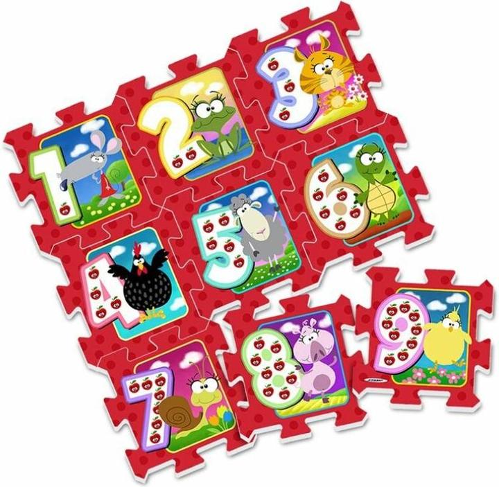 Produktbild Stamp Schaumstoff-Puzzlematte Tiere Zahlen ZA3147