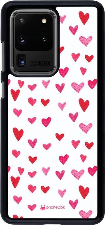 Produktbild PhoneLook Hülle Valentine 2022 Many pink hearts (Samsung Galaxy S20 Ultra)