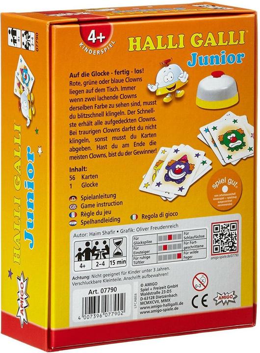 Produktbild Amigo Halli Galli Junior (Deutsch, Französisch, Italienisch)