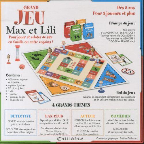 Image du produit Grand jeu Max et Lili (Français)