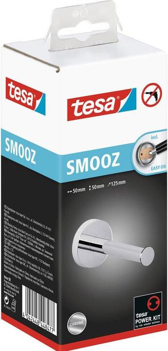 Produktbild tesa SMOOZ WC Ersatzrollenhalter inkl. Klebelösung ohne Bohren