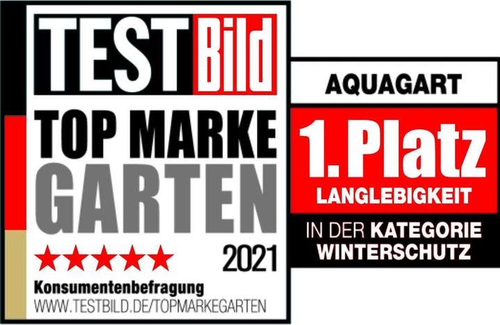 Produktbild Aquagart 14m² Winterschutzvlies Wintervlies Frostschutz 80g 1,4m breit