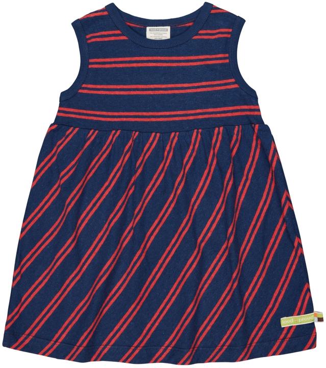 loud + proud Kleid Streifen mit Leinen (74)