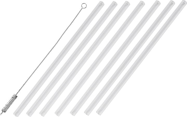 Actual product image Westmark 6 drinking straws glass + cleaning brushes, ø 8 x 200 mm (6 x)