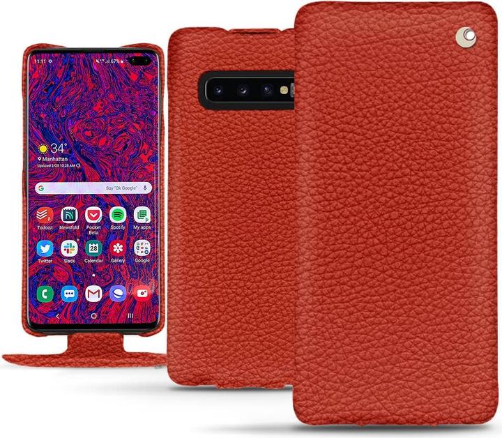 Immagine prodotto Noreve Cover in pelle verticale (Samsung Galaxy S10+)