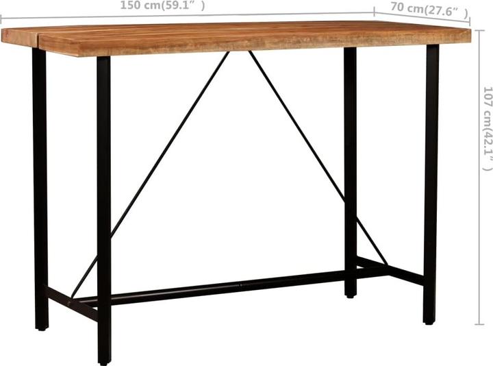 Produktbild VidaXL Justinn (150 x 70 x 107 cm)