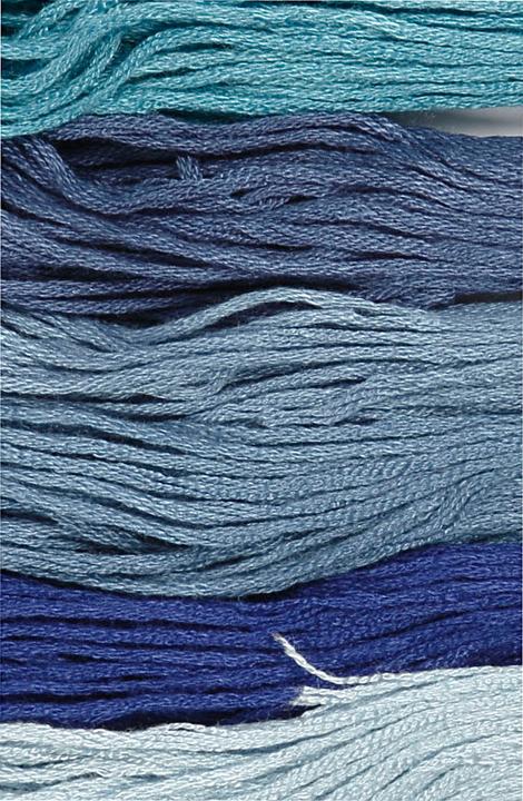 Actual product image Creativ Company Embroidery thread cotton blue (8 m)