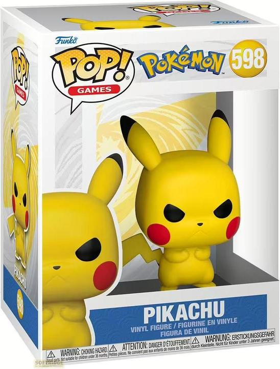 Image du produit Funko Pop! Pokemon : Pikachu (Grumpy) (598)