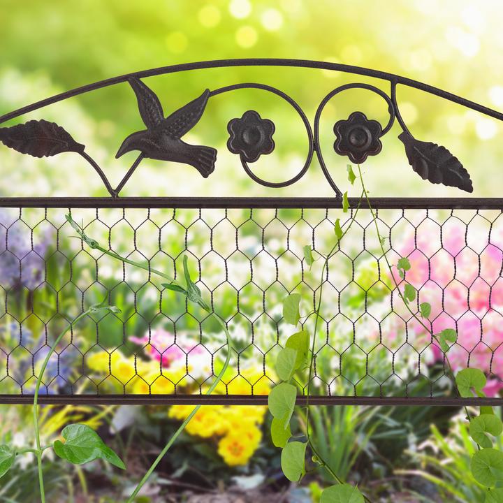 Actual product image Relaxdays Decorative garden fencing (189 cm)