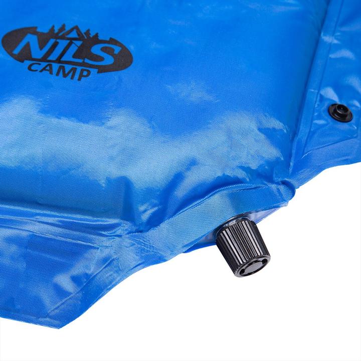 Produktbild Nils Selbstaufblasende Matratze mit Kissen NC4001, blau