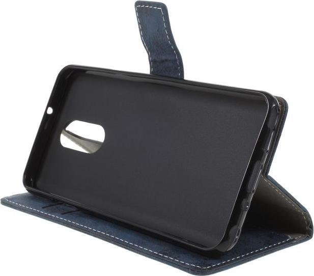 Actual product image MU Style Vintage Leather Bookcover Series (LG Q Stylus, LG Stylo 4)